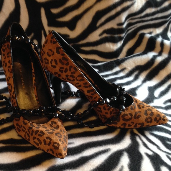 Leopard Print High Heels👠