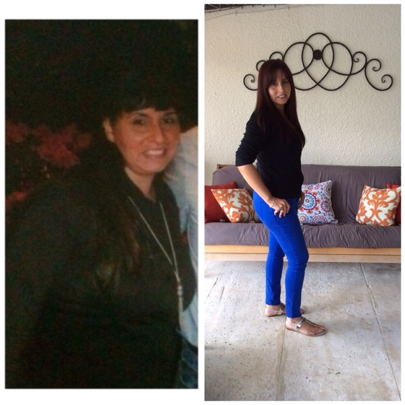 Weight loss before and after picture