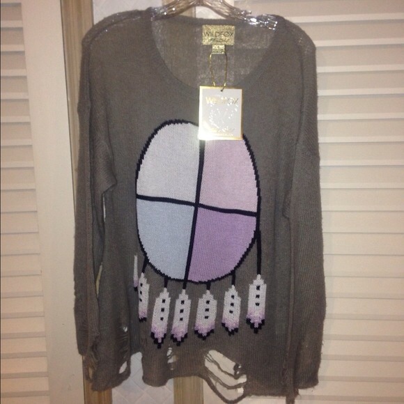 Wildfox Couture; dream catcher sweater. - Picture 2 of 2