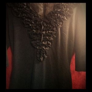 100% Authentic Vintage Black Cocktail Dress 100% Authentic Vintage Black Cocktail Dress