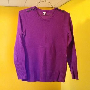 J. Crew Purple Sweater!