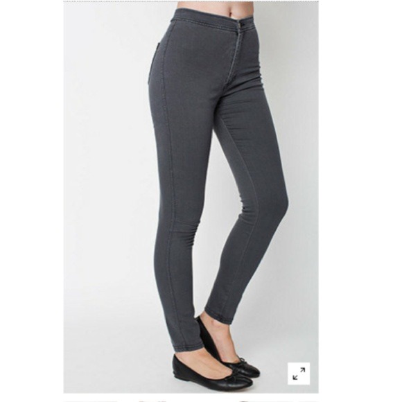 American Apparel Grey Easy Jeans XS