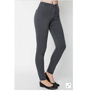 American Apparel Grey Easy Jeans XS