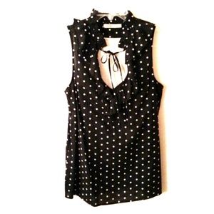 ××TRADED×× Ruffled Sleeveless Blouse