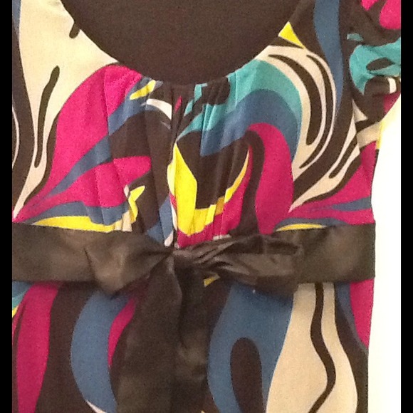 INC colorful top - Picture 2 of 3