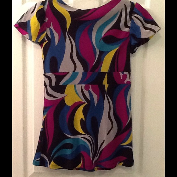 INC colorful top - Picture 3 of 3