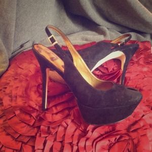 Suede Sam Edelman Sling Backs
