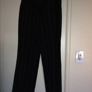 Ann Taylor pants. Red/gray strip