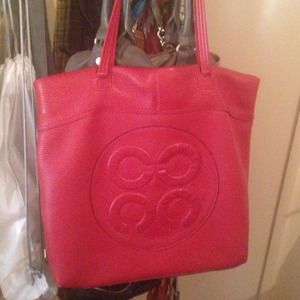 Red coach purse