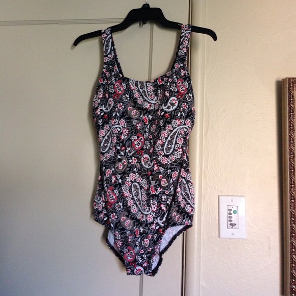 Lands end bathing suit.