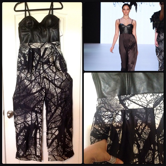 SOLD🔫FINAL PRICE ✂ LISA MAREE 💣 💯leather/silk - Picture 2 of 2