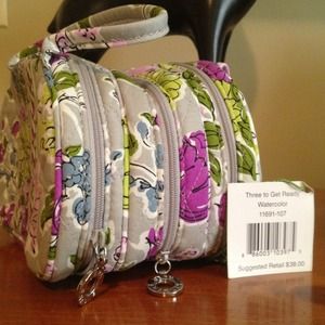 Vera Bradley makeup bag