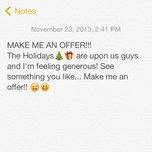 Make An Offer!!!