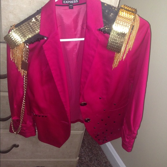 Blazer with custom designs on it!