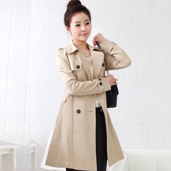 Peacoat Double Breasted Trench Coats