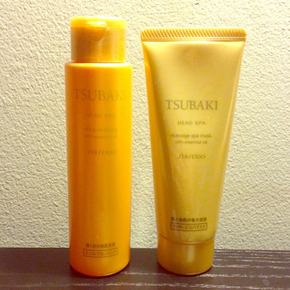 ️⭕️TRADED⭕️Shiseido Tsubaki Head Spa Set