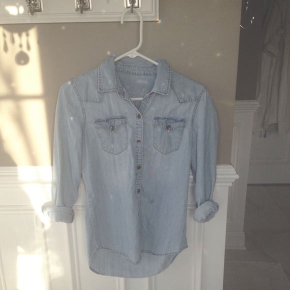 Denim top