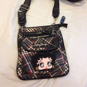 Betty Boop cross body purse