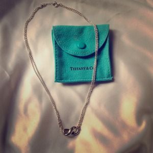 Tiffany infinity necklace {authentic}