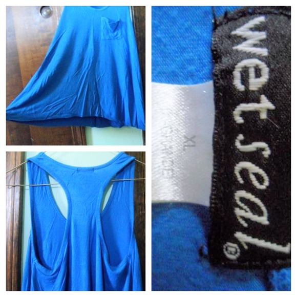 GIFTED 💟Coblat blue tank top - Picture 2 of 2