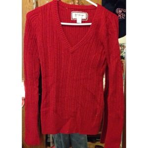 American Eagle Red sweater