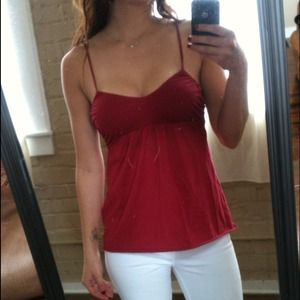 Anthropology Crimson tank by Velvet