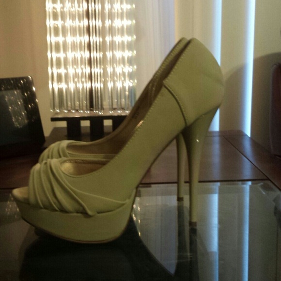 Open toe heels