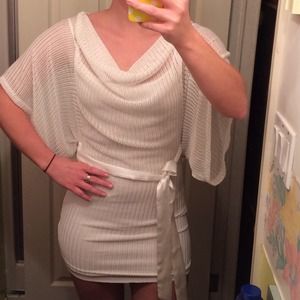 ⭐️⭐️HOST PICK ⭐️⭐️White two piece dress