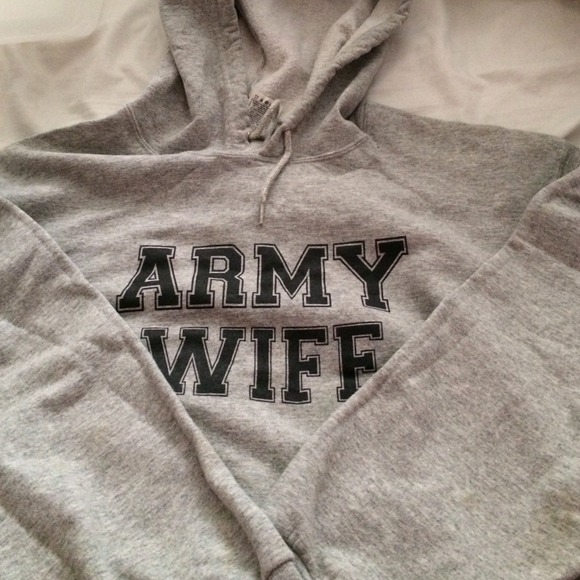 Army Wife sweat shirt