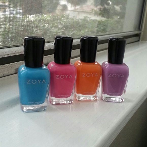 Zoya nail polish bundle NWOT