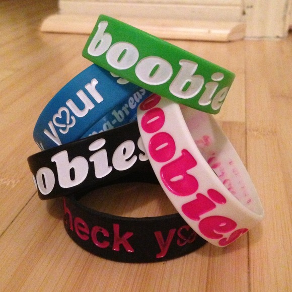 Boobies bracelets ❤