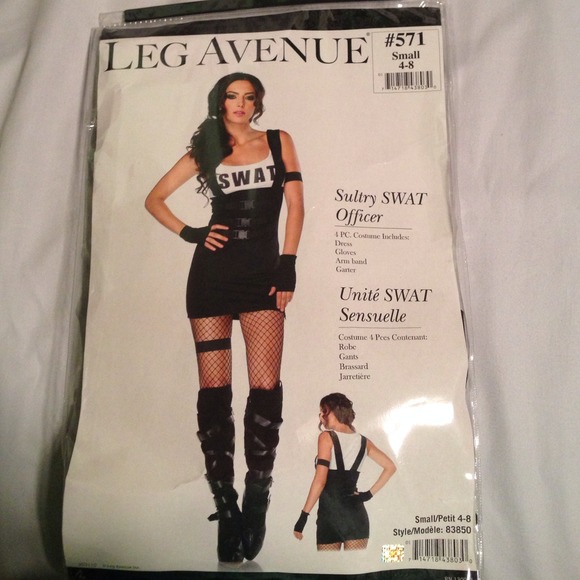 NWOT Sultry swat officer Halloween costume - Picture 1 of 2