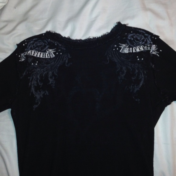 Reversible Sinful brand long sleeve top - Picture 3 of 4