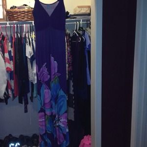 Charming Charlie long sun dress