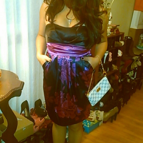 Arden B Silk Party Dress