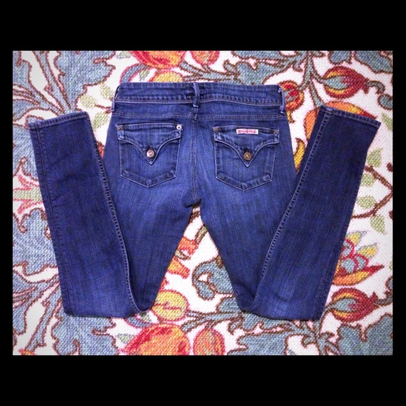 Hudson Collin Flap Pocket Skinny Jeans 25