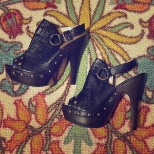 Charlotte Russe Studded Platform Heel