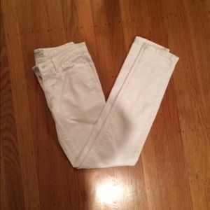 Aeropostale White Skinny Jeans 00