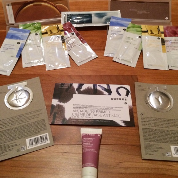 SOLD on eBay! 12 Korres Samples & Products