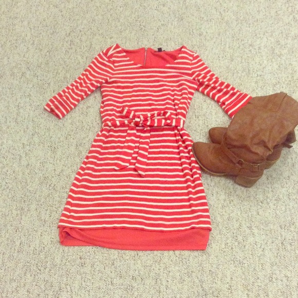 30% off! Coral Banana Republic dress NOW $17.50!!