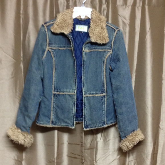 Denim boomer jacket