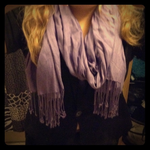 Purple scarf