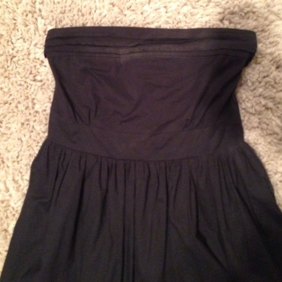 Black Strapless Dress - Picture 2 of 2
