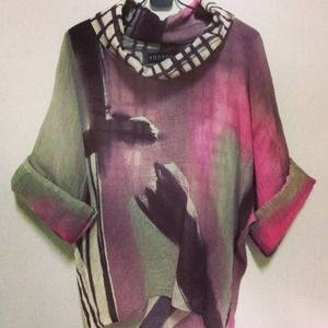 Yodyoko blouse kimono   Hand painted