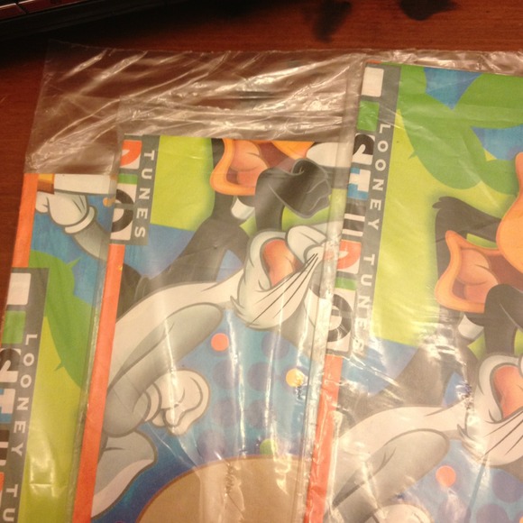 Looney Tunes Hallmark wrapping paper.