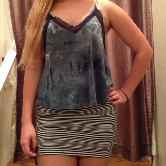 Urban Outfitters Blue Top - Picture 1 of 2
