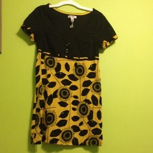 Forever 21 sunflower dress