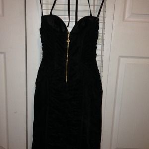 👀Black sexy fitted dress by BeBe👀