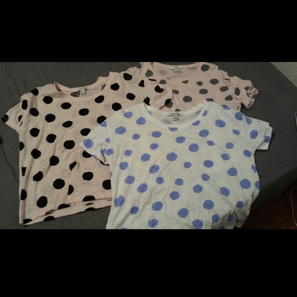 3 barely used shirts size large