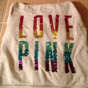 💎Limited edition VS rainbow sequin hoodie💎